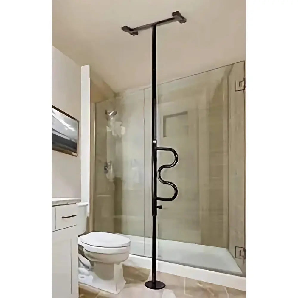 Stander Security Pole and Curve Grab Bar - AdaptivEase